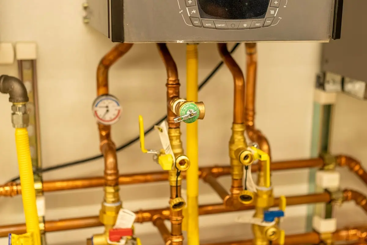 Licensed technician providing Water Heater Installation for a homeowner in Calcutta